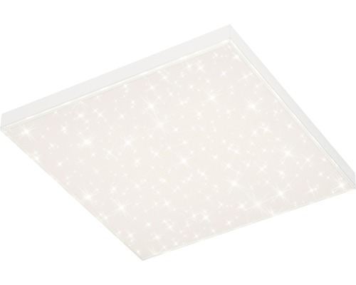 Vierkante plafondlamp met sterrenhemel-effect