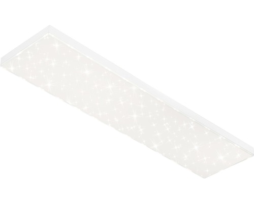 Rechthoekige plafondlamp met sterrenpatroon