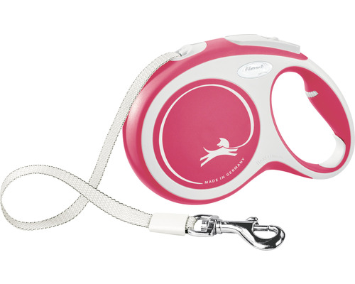 Flexi rollijn met riem en karabijnhaak