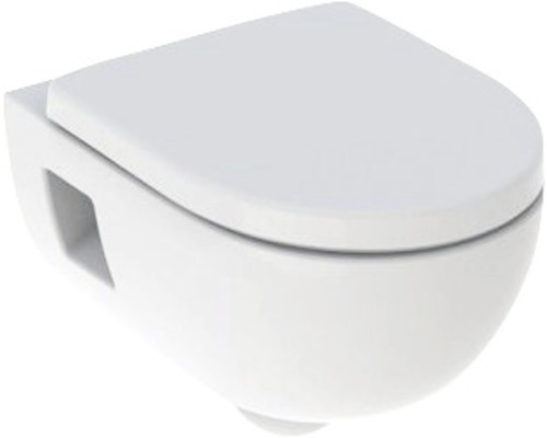 GEBERIT Spoelrandloos toilet 300 Basic incl. softclose wc-bril wit