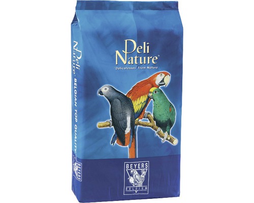 DELI NATURE Briljant Papegaai nummer 61, 15 kg Deli Nature Papegaaienvoer verpakking