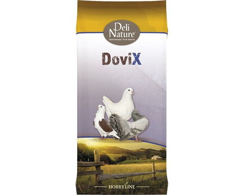 DELI-NATURE Duivenvoer Dovix zonder mais, 20 kg Deli Nature Dovix duivenvoer verpakking
