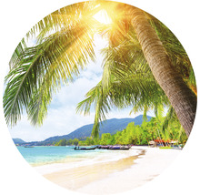 SPECIAL DECORATION Fotobehang vlies Thailand Beach ø 190 cm