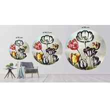 SPECIAL DECORATION Fotobehang vlies Thornton Tulpen ø 190 cm