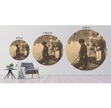 SPECIAL DECORATION Fotobehang vlies Klederdracht III ø 190 cm
