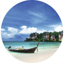 SPECIAL DECORATION Fotobehang vlies Thailand Boat ø 190 cm
