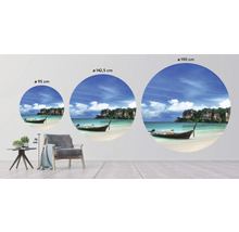 SPECIAL DECORATION Fotobehang vlies Thailand Boat ø 190 cm