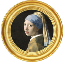SPECIAL DECORATION Fotobehang vlies Vermeer Meisje met de parel ø 190 cm