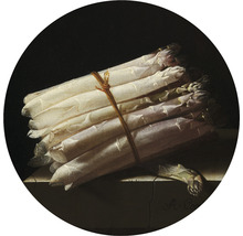 SPECIAL DECORATION Fotobehang vlies Adriaen Coorte Asperges ø 190 cm