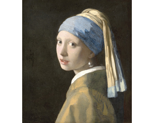 SPECIAL DECORATION Fotobehang vlies Vermeer Meisje Parel 243x280 cm