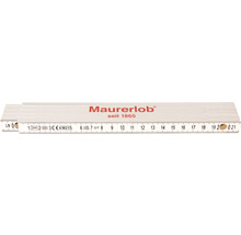 Maurerlob duimstok met metermarkering