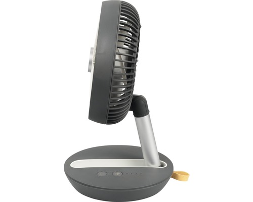 Tafelventilator met ronde voet en beschermrooster