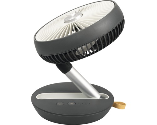 Ventilator met ronde voet en draaibare kop