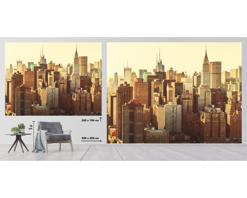 Fotobehang met stadsgezicht van New York