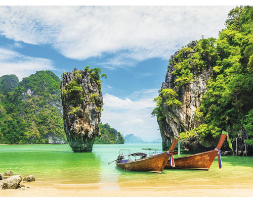 SPECIAL DECORATION Fotobehang vlies Thailand Boat 340x254 cm