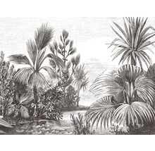 SPECIAL DECORATION Fotobehang vlies Jungle illustratie 340x254 cm