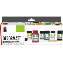 Marabu Decormatt acryl hobbyverf set