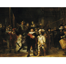 SPECIAL DECORATION Fotobehang vlies Rembrandt Nachtwacht 340x254 cm