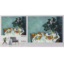SPECIAL DECORATION Fotobehang vlies Paul Cézanne Stilleven 340x254 cm