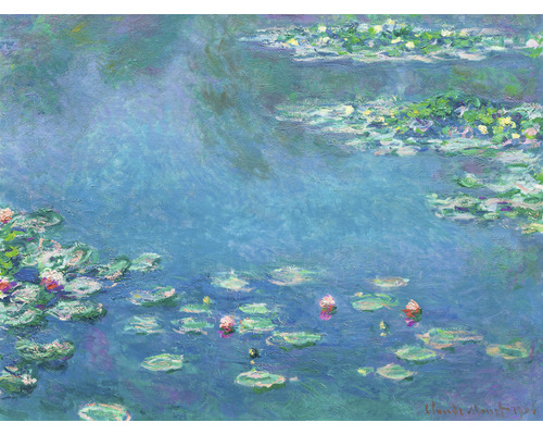 SPECIAL DECORATION Fotobehang vlies Monet Waterlelies 340x254 cm