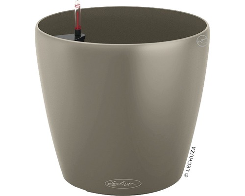 LECHUZA All-in-One Set Bloempot Color Classico Kunststof beige Ø 59 cm H 56 cm Lechuza Classico plantenbak met bewateringssysteem