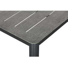 SENS-LINE Loungeset Leroy 4-delig aluminium antraciet incl. kussens 250x250 cm
