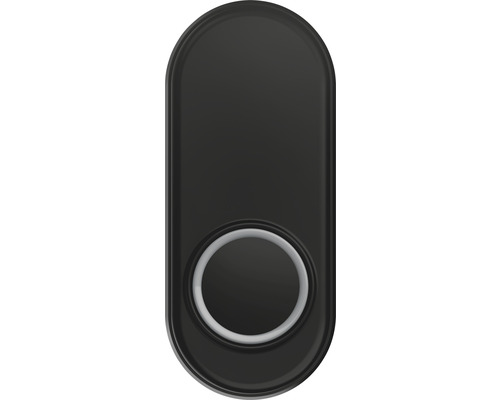 KLIKAANKLIKUIT® Draadloze drukknop voor deurbellen ACDB-8000A zwart