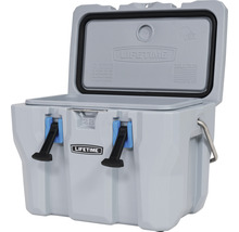 Geopende, grijze koelbox van Lifetime