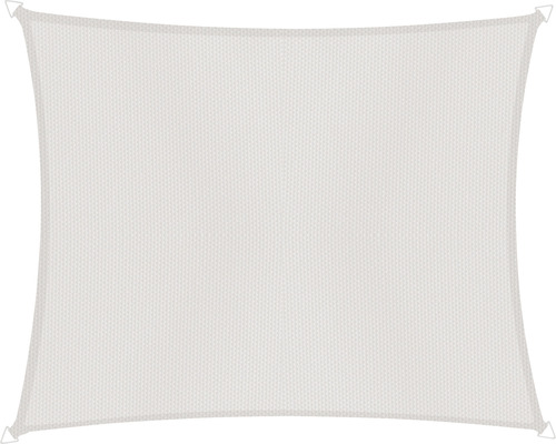 Vierkant zonnescherm met bevestigingsringen