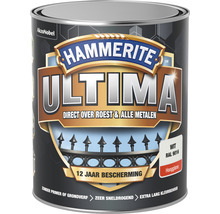 HAMMERITE Ultima hoogglans metaallak wit RAL 9016 750 ml