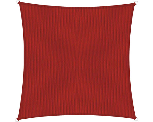 Vierkant zonnescherm van doek met bevestigingsogen