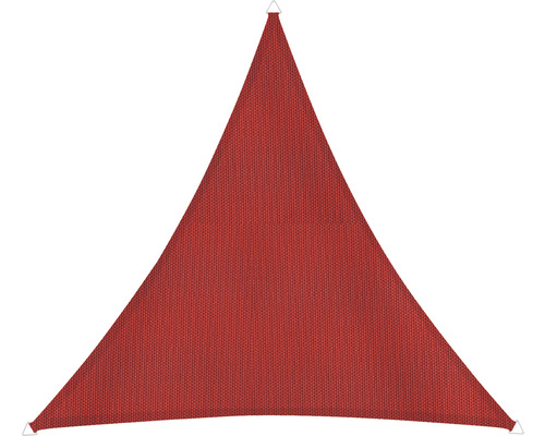 Driehoekig zonnescherm met bevestigingspunten