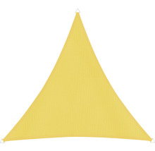 WINDHAGER Schaduwdoek Cannes driehoek geel 300x300x300 cm-thumb-1