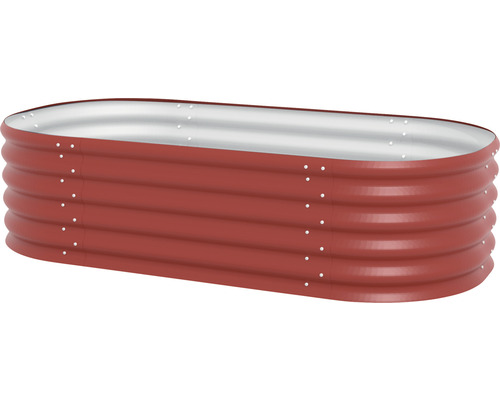 Metalen plantenbak