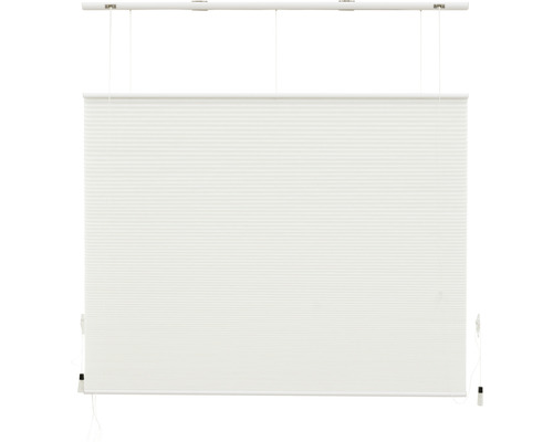 INTENSIONS Plissé honingraat top-down & bottom-up lichtdoorlatend wit 160x175 cm Wit plisségordijn met koorden voor bevestiging