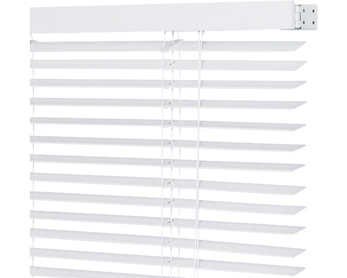 Witte jaloezie voor raam
