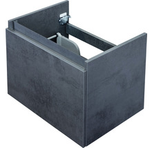 SANOX Wastafelonderkast Frozen 40x60 cm beton antraciet