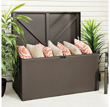 Opbergbox Linz metaal bruin 132x69x67 cm