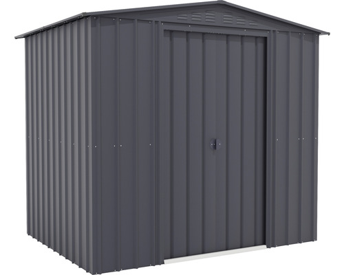 Metalen tuinhuis met deur