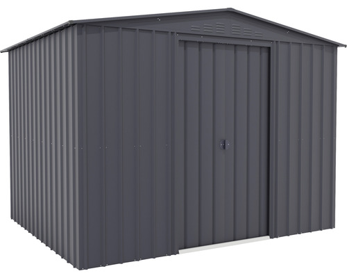 Metalen tuinhuis met deur
