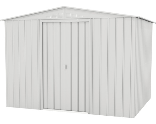 Metalen tuinhuis met deur