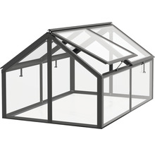 Kas met open raam voor tuinbouw