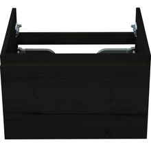 SANOX Wastafelonderkast Frozen 40x60 cm black oak