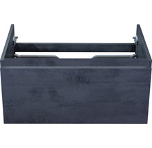 SANOX Wastafelonderkast Frozen 40x80 cm beton antraciet