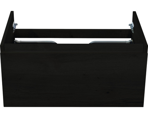 SANOX Wastafelonderkast Frozen 40x80 cm black oak