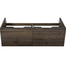 SANOX Wastafelonderkast Frozen 40x120 cm tabacco