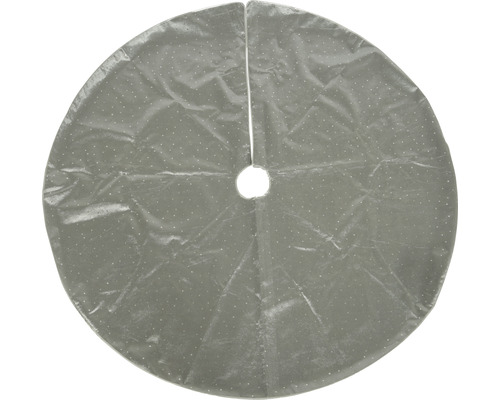Kerstboomrok met sterren zilver Ø 120 cm Kerstboomrok met sterren zilver Ø 120 cm