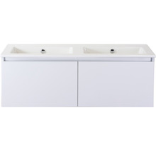 SANOX Badkamermeubelset Frozen met dubbele wastafel 121 cm wit