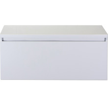 SANOX Badkamermeubelset Frozen met wastafelblad 43,6x100x45 cm wit hoogglans