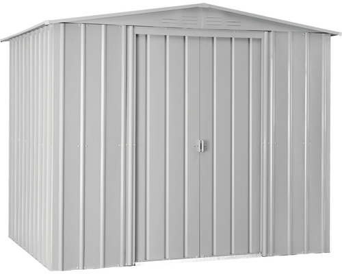 Metalen tuinhuis met deur